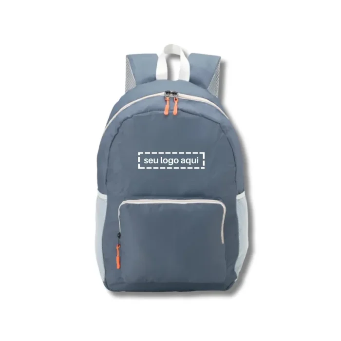 Brinde Mochila Personalizada Dobrável Nylon SDP18832