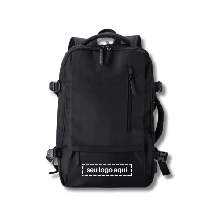Brinde Mochila Personalizada Nylon USB 20 Litros SDP05009