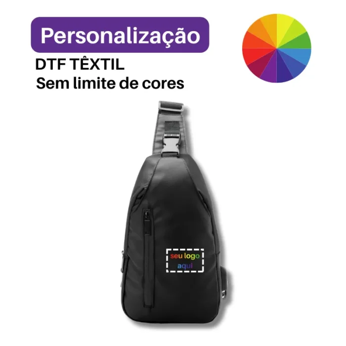 Brinde Mochila Personalizada Ombro 6 Litros SDP08193