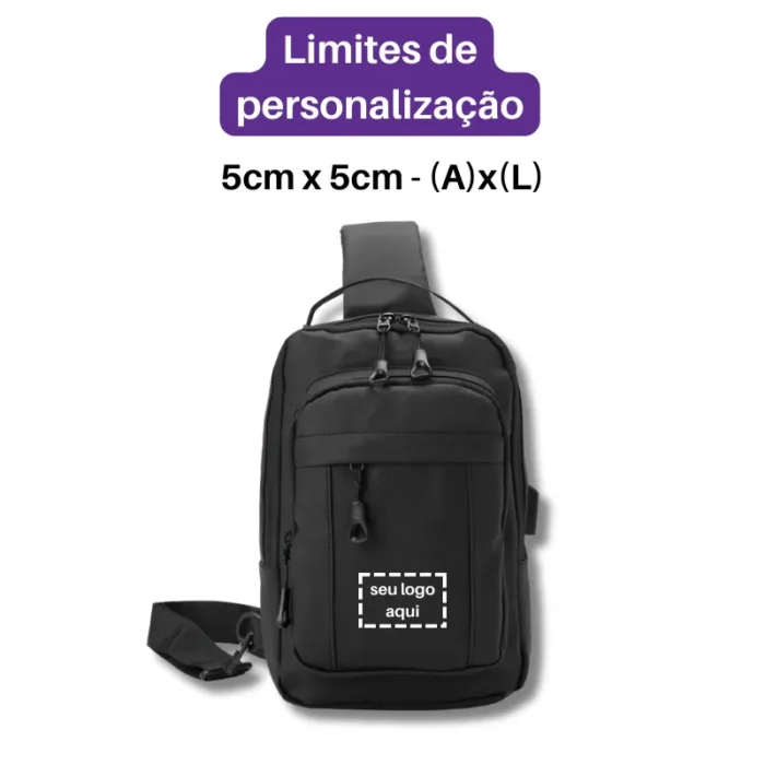 Brinde Mochila Personalizada Ombro USB SDP08131