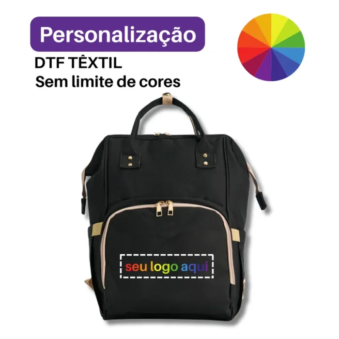 Brinde Mochila Personalizada Oxford 19 litros SDP06065