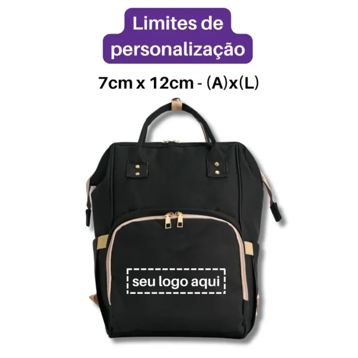 Brinde Mochila Personalizada Oxford 19 litros SDP06065