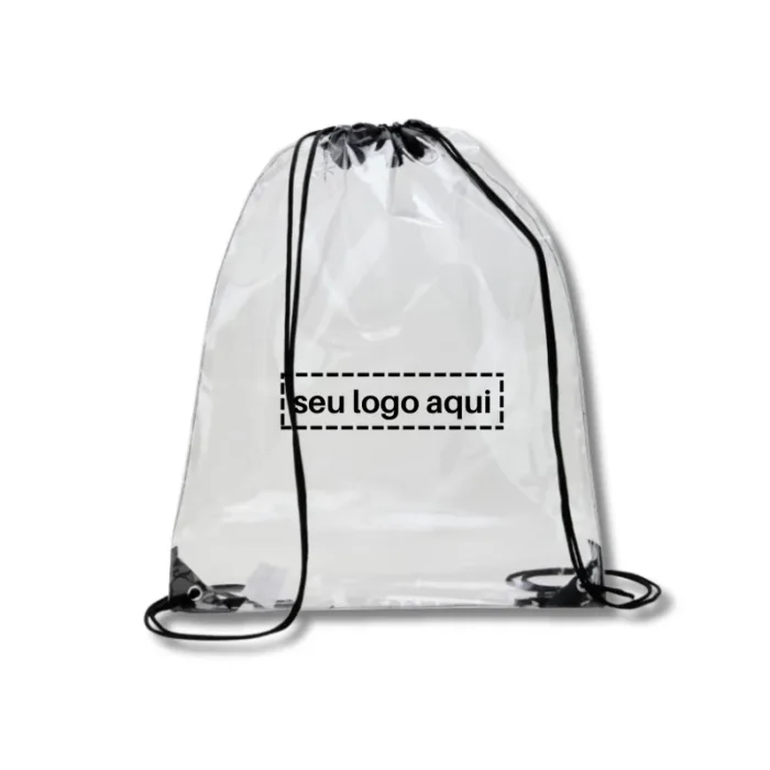 Brinde Mochila Saco Personalizada PVC SDP18744