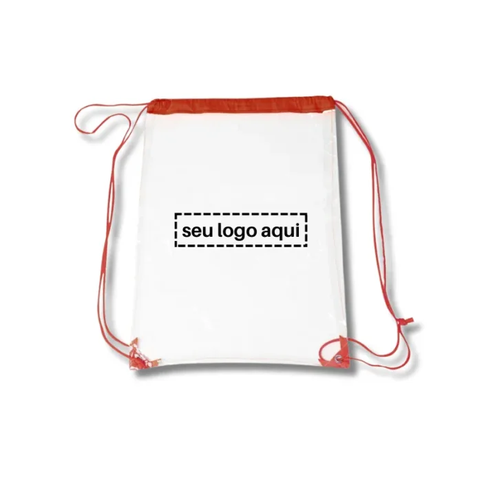 Brinde Mochila Saco Personalizada PVC SDP18744