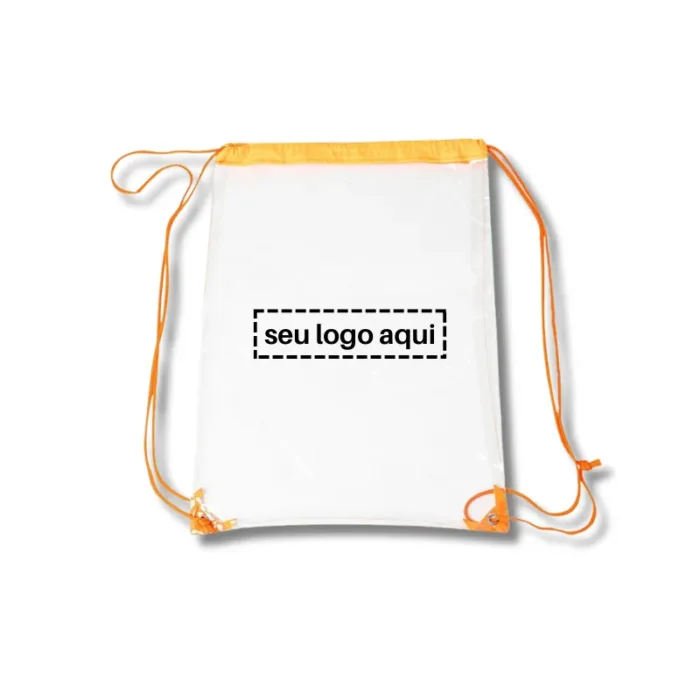 Brinde Mochila Saco Personalizada PVC SDP18744