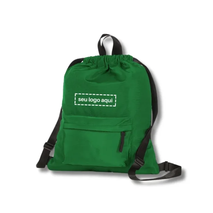 Brinde Mochila Saco Personalizada Poliéster SDP04060