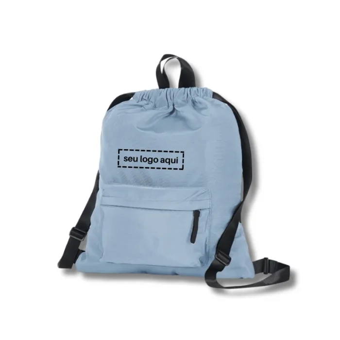 Brinde Mochila Saco Personalizada Poliéster SDP04060