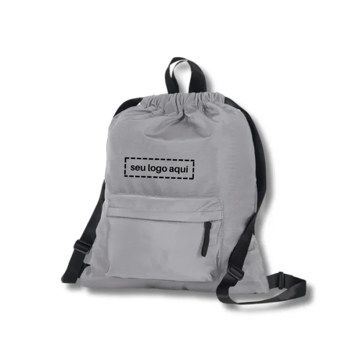 Brinde Mochila Saco Personalizada Poliéster SDP04060