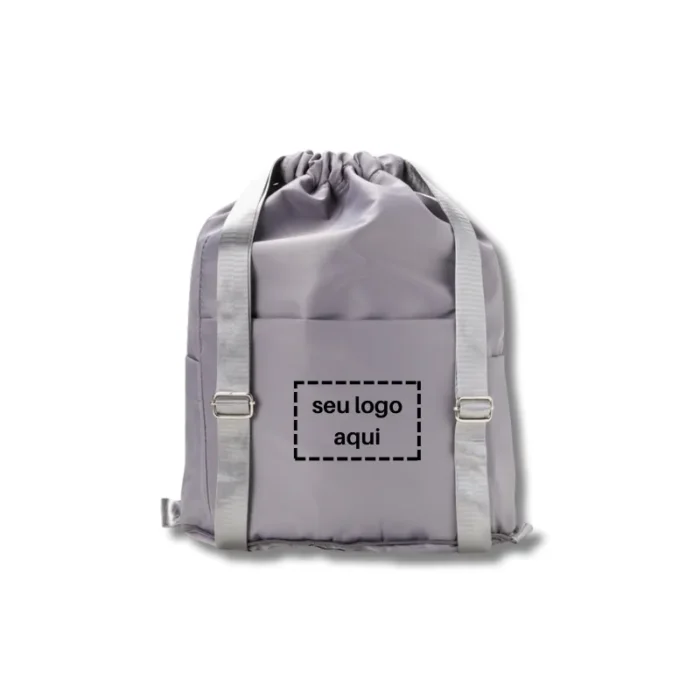 Brinde Mochila Saco Personalizada Poliéster SDP05070