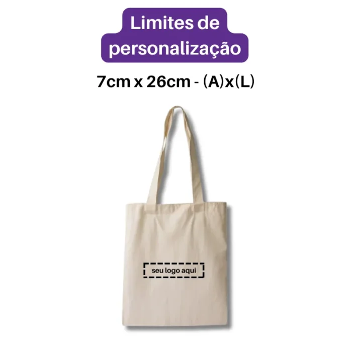 Brinde Sacola Personalizada Algodão SDP13803B