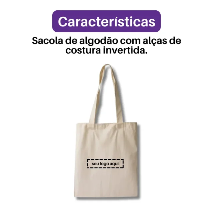 Brinde Sacola Personalizada Algodão SDP13803B