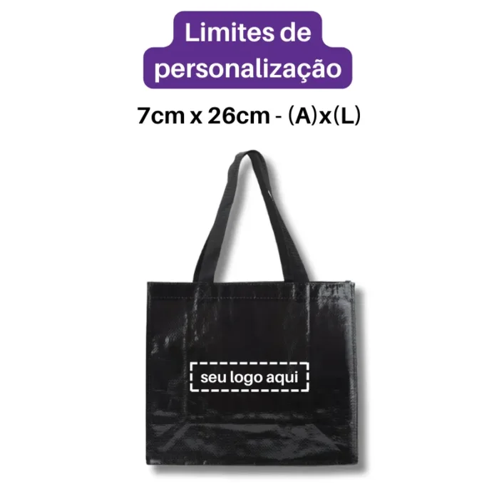 Brinde Sacola Personalizada Plástica SDP08052