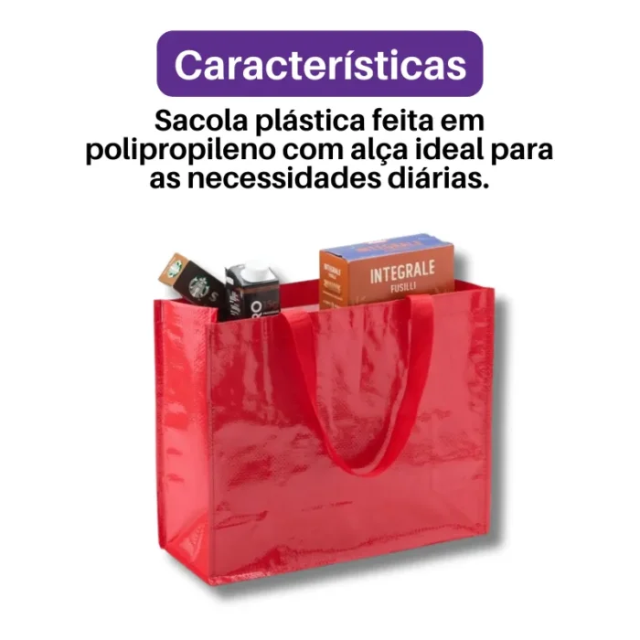 Brinde Sacola Personalizada Plástica SDP08052