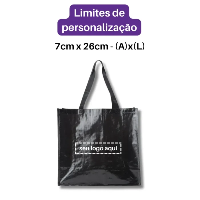 Brinde Sacola Personalizada Plástica SDP08053