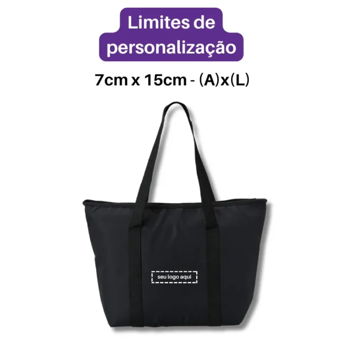 Brinde Sacola Personalizada Poliéster 16 Litros SDP08137