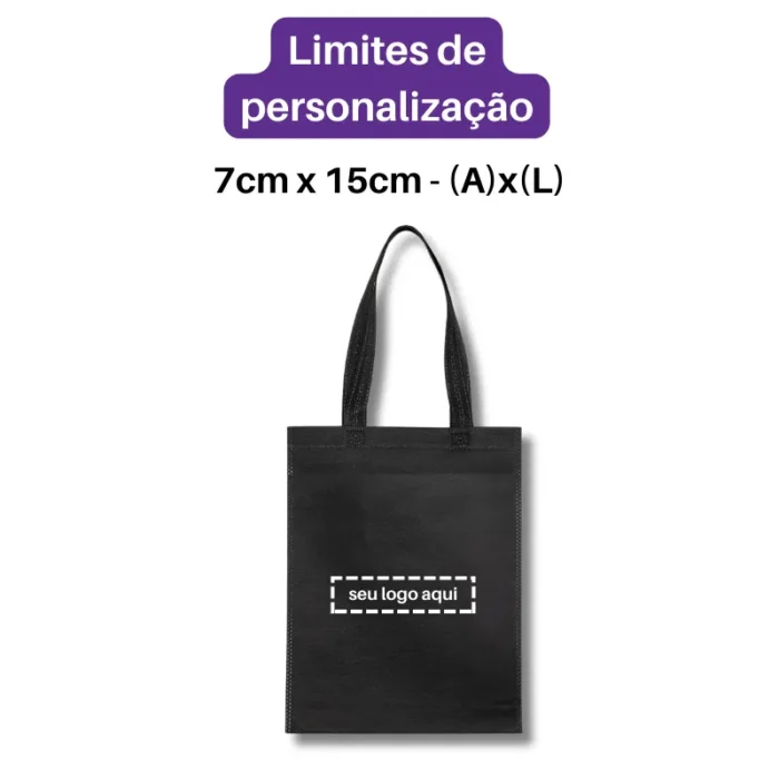 Brinde Sacola Personalizada TNT Biodegradável SDP15175