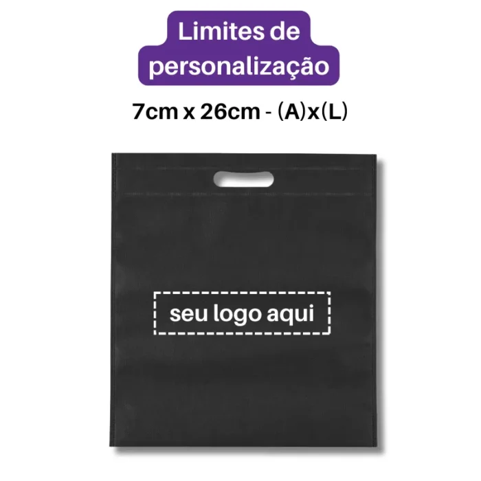 Brinde Sacola Personalizada TNT sem Alça SDP02081N