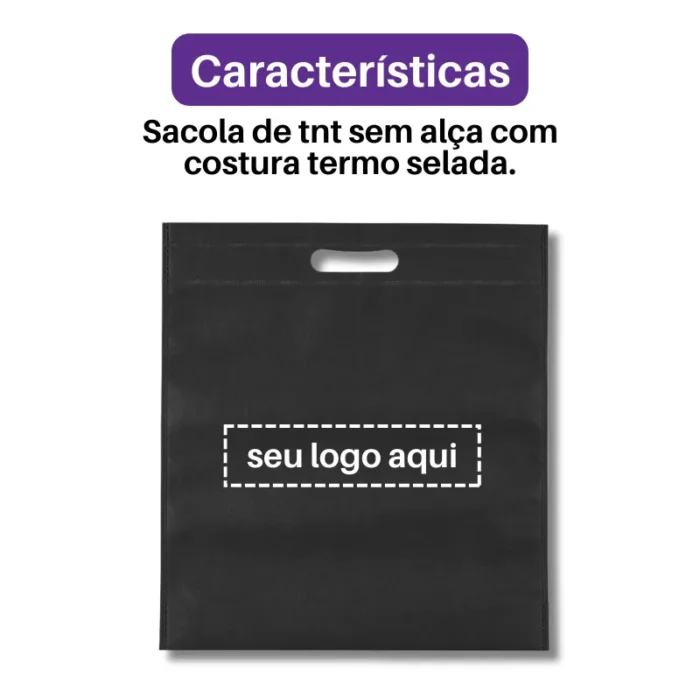 Brinde Sacola Personalizada TNT sem Alça SDP02081N