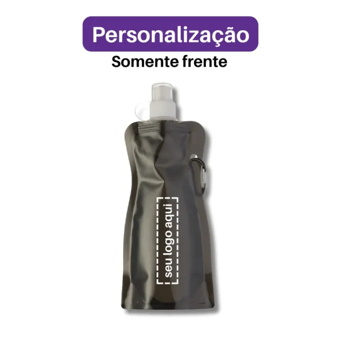 Brinde Squeeze Personalizada Dobrável 480ml SDP12459