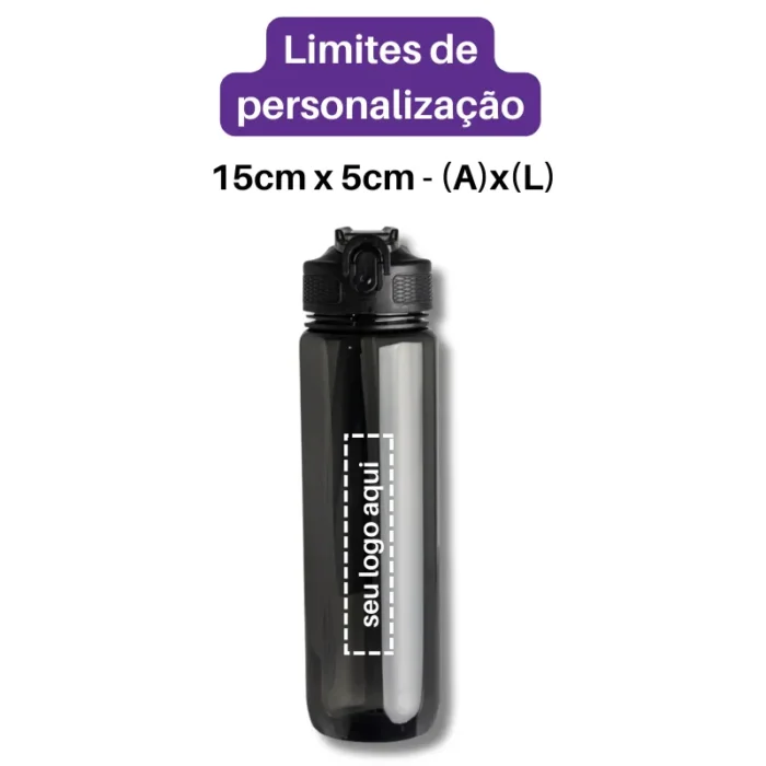 Brinde Squeeze Personalizada Plástico 1L SDP07030
