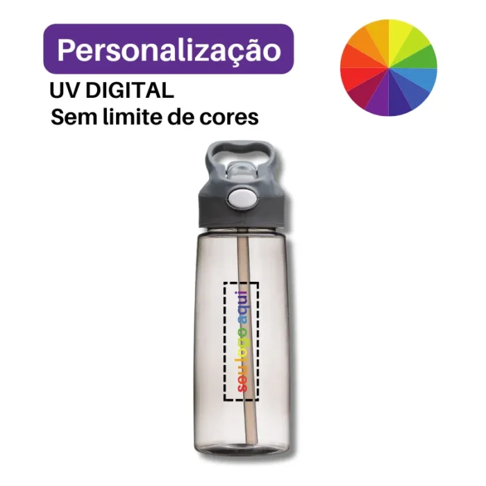 Brinde Squeeze Personalizada Plástico 650ml SDP13929