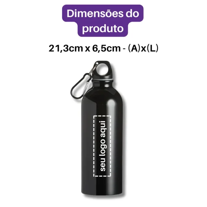 Brinde Squeeze Personalizado Inox 500ml SDP9139I