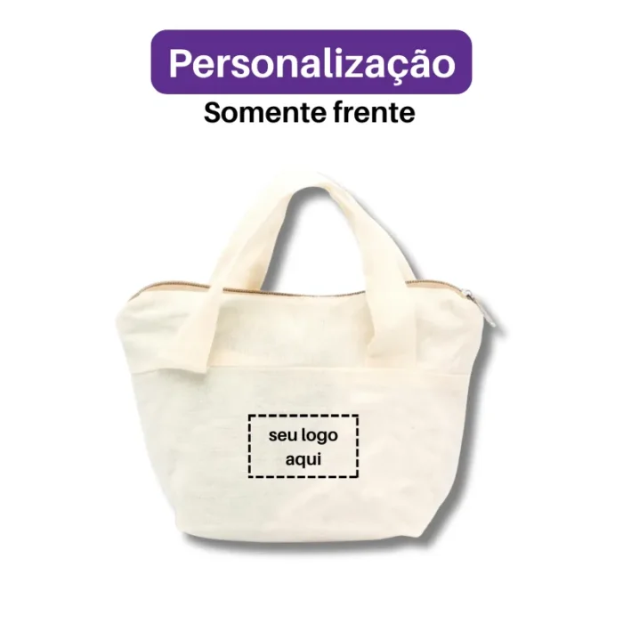 Brinde Nécessaire Personalizada Algodão SDP15126