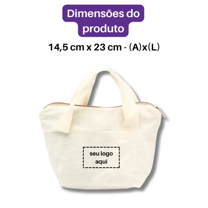 Brinde Nécessaire Personalizada Algodão SDP15126