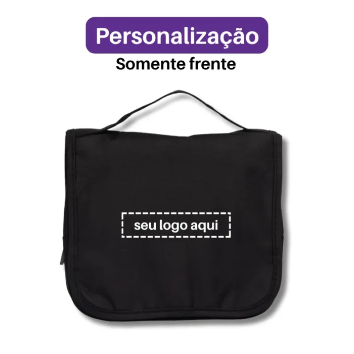 Brinde Nécessaire Personalizada Nylon Oxford SDP18506