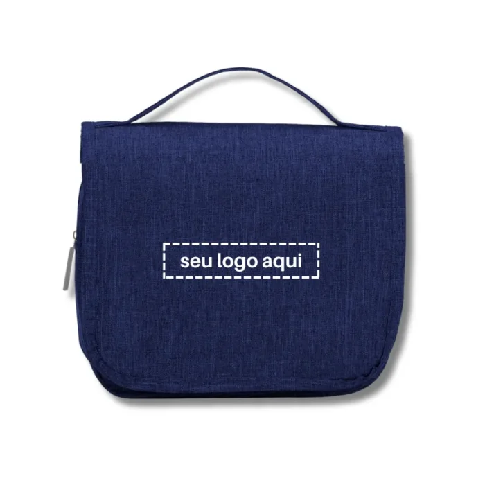 Brinde Nécessaire Personalizada Nylon Oxford SDP18506