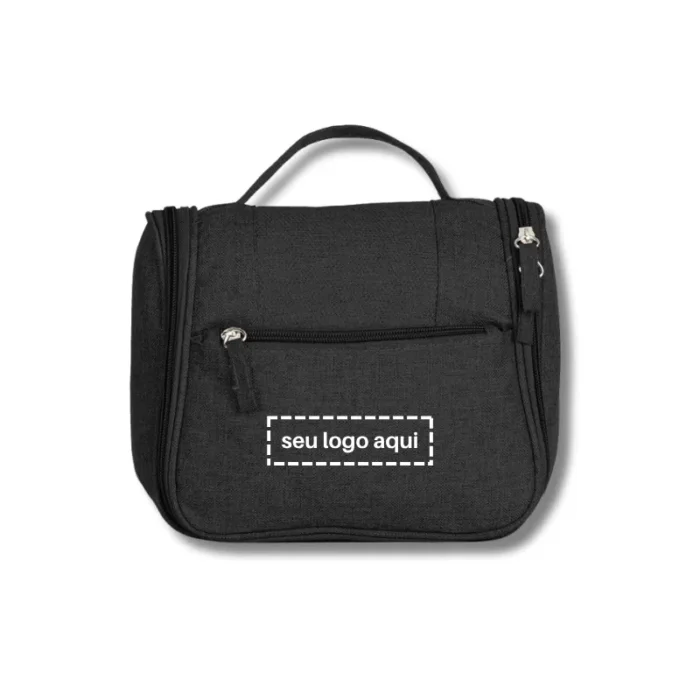 Brinde Nécessaire Personalizada Nylon Oxford SDP18507