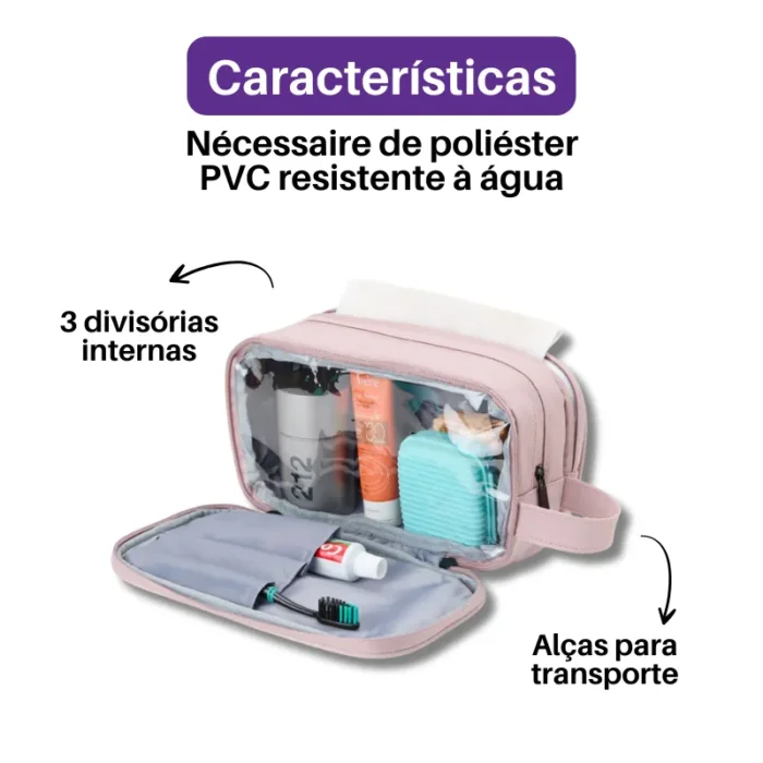 Brinde Nécessaire Personalizada Poliéster SDP08234