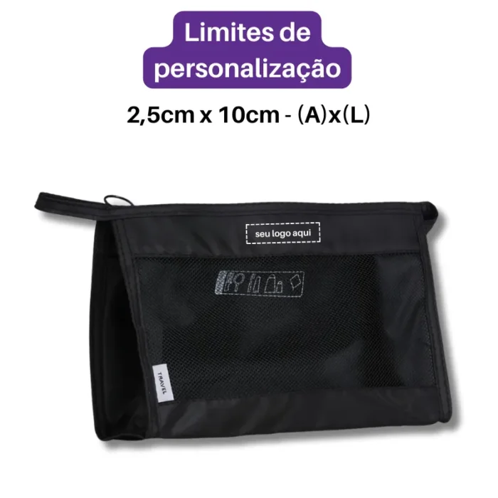 Brinde Nécessaire Personalizada Poliéster SDP18686
