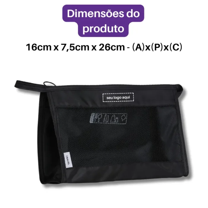 Brinde Nécessaire Personalizada Poliéster SDP18686