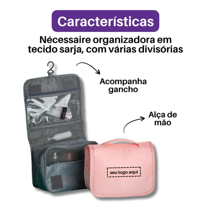 Brinde Nécessaire Personalizada Sarja SDP18508